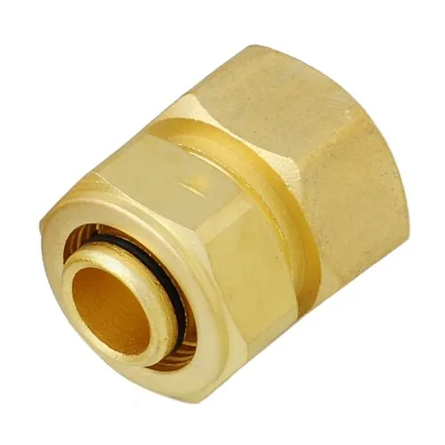 FEMALE STRAIGHT UNION 1620*(1/2)" BRASS VECTUS