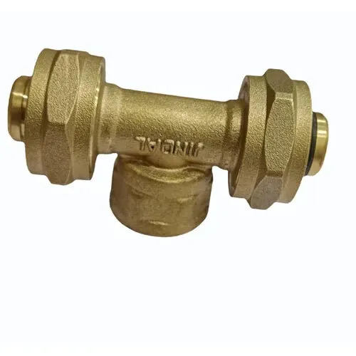 FEMALE TEE 1216*(1/2)" BRASS VECTUS