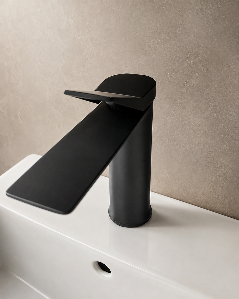 Chance Single Liver Basin Mixer BLACK 6”
