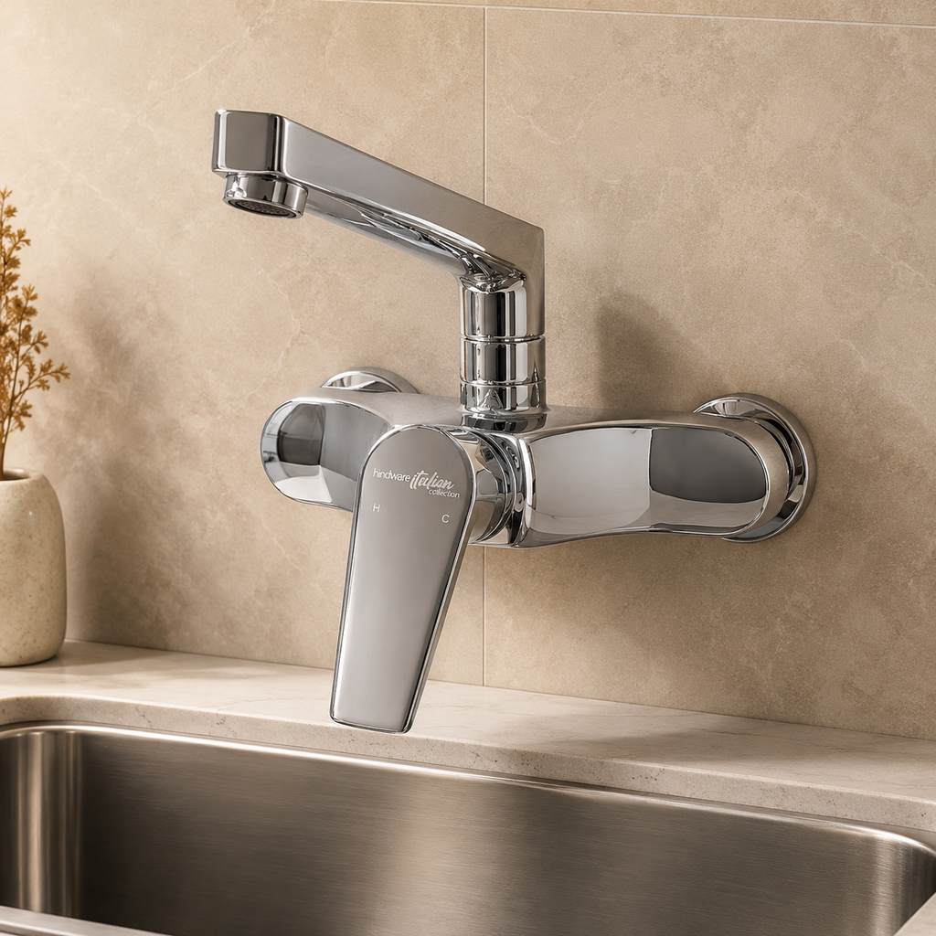 Hindware Single Lever SINK MIXER WALL MOUNTED ELEMENT