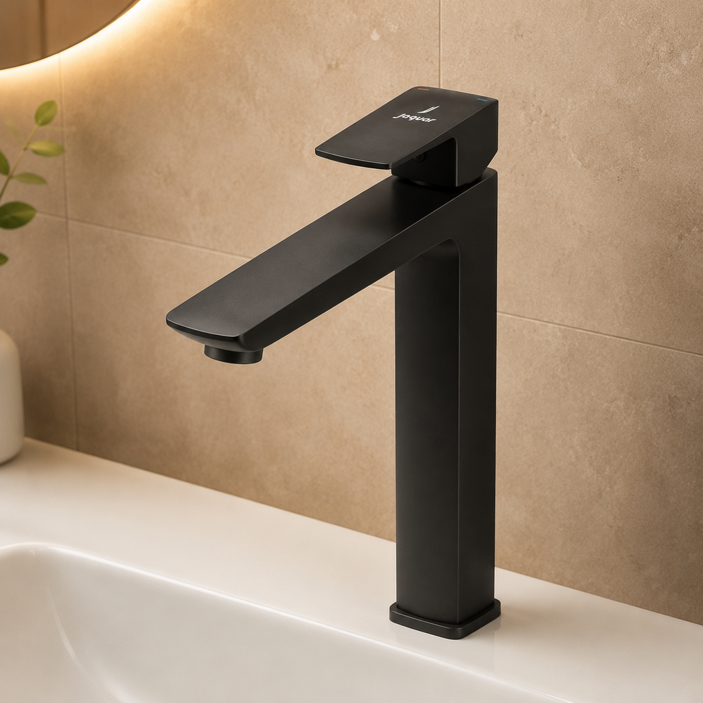 Jaquar Single Lever Tall Boy KUBIX PRIME BLACK MATT