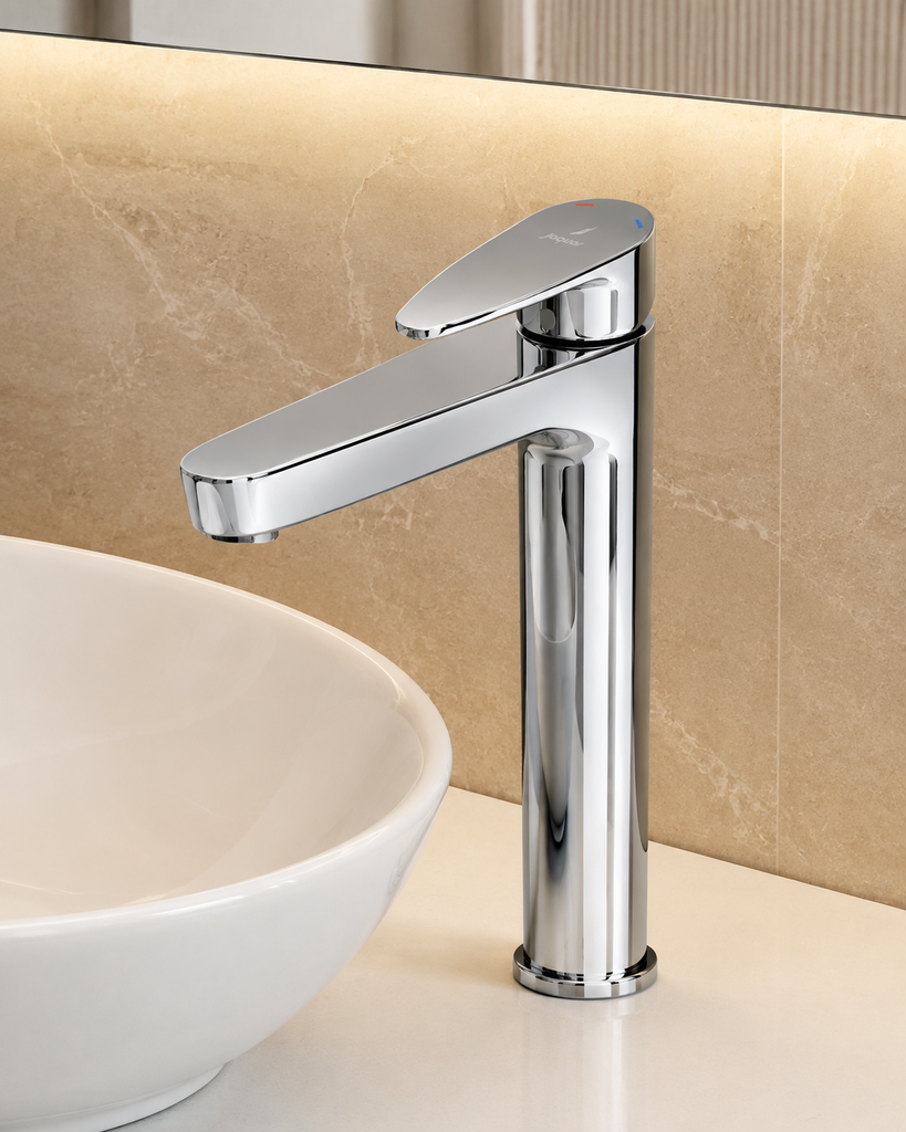 Jaquar Single Lever Tall Boy Basin Mixer VIGNETTE PRIME