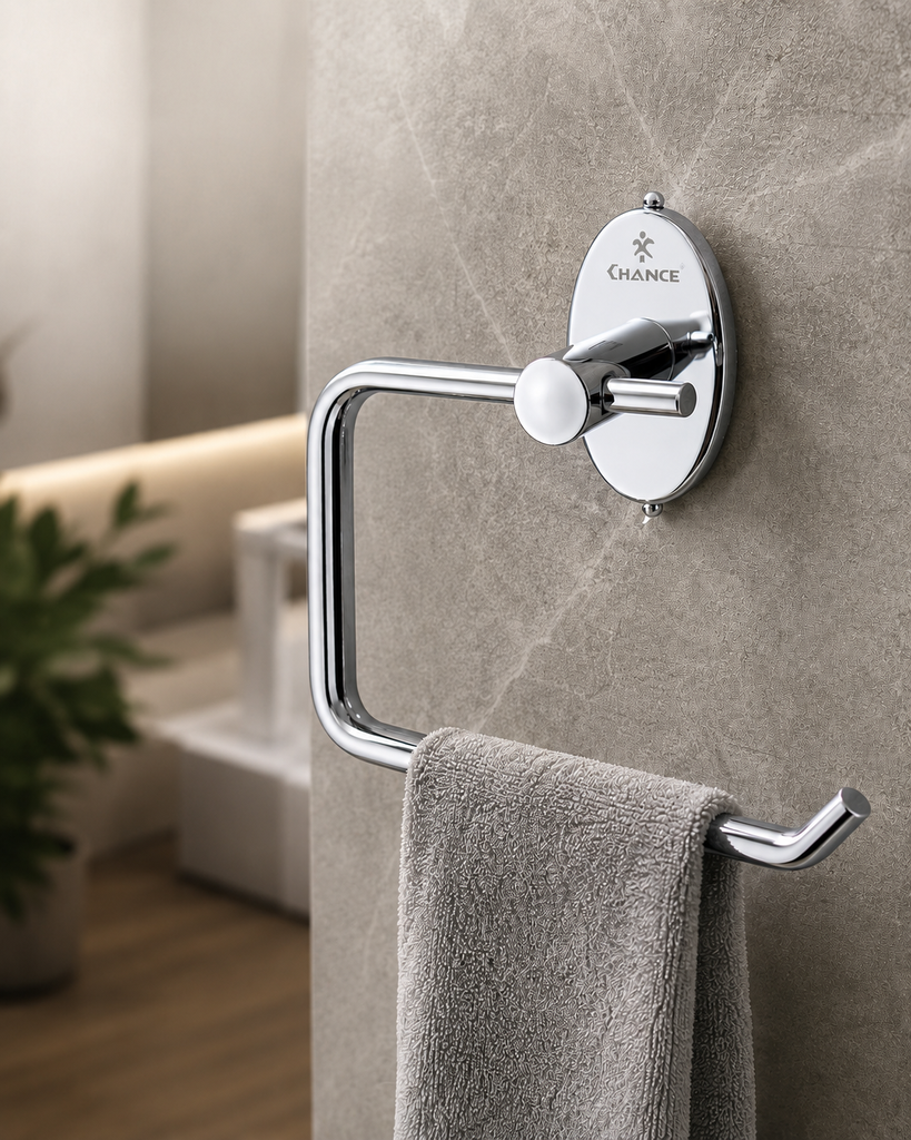 Chance Towel Ring ROUND OVEL