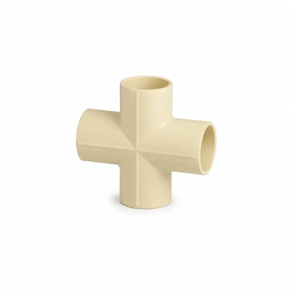 CROSS TEE CPVC (1*1/4)" Supreme