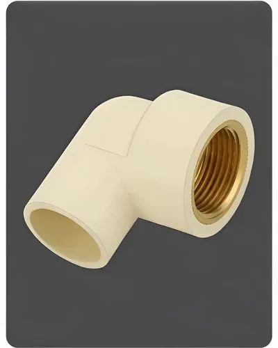 FEMALE THREADED ELBOW  CPVC (3/4)"*(1/2)" BRASS Flowingo