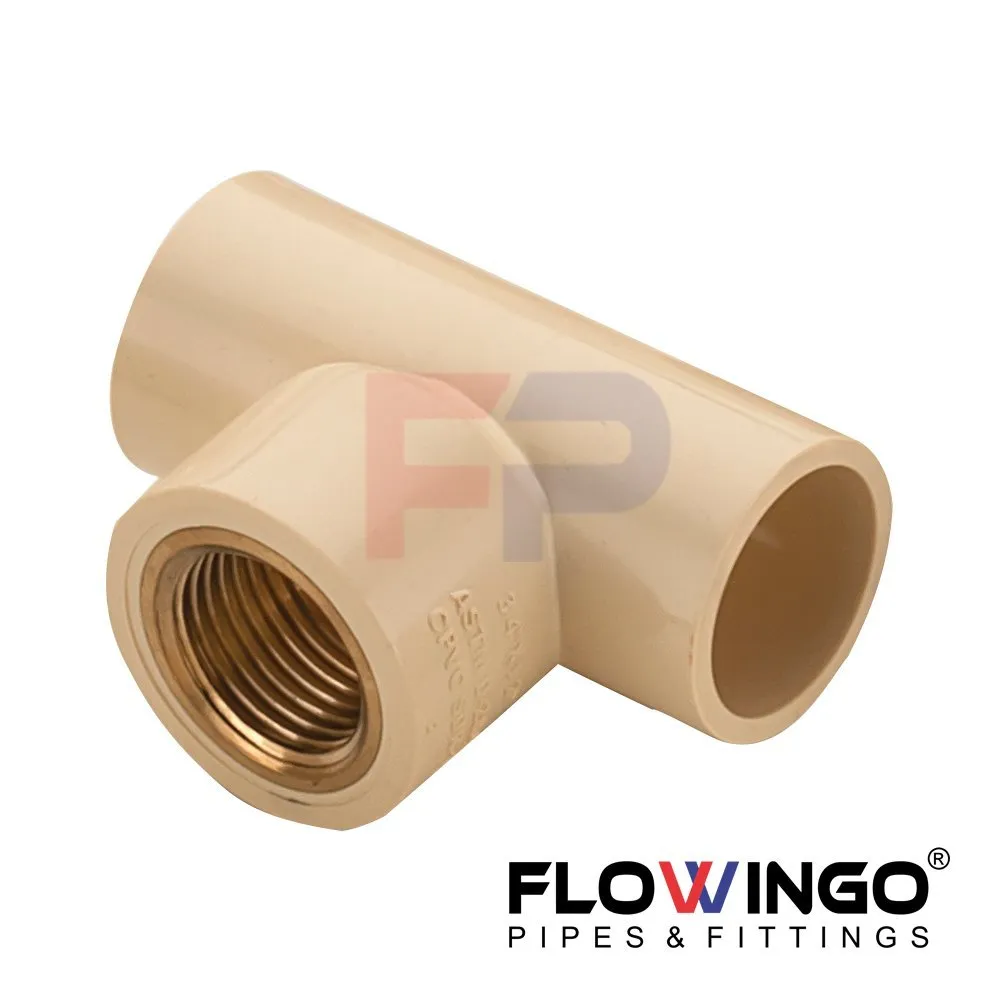 FEMALE THREADED TEE CPVC (3/4)"*(1/2)" Flowingo