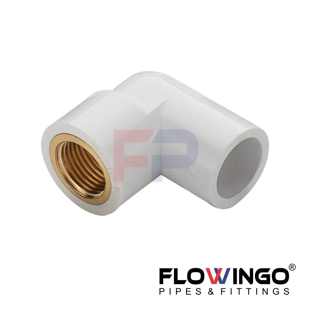 FEMALE THREADED ELBOW UPVC 1" FLOWINGO