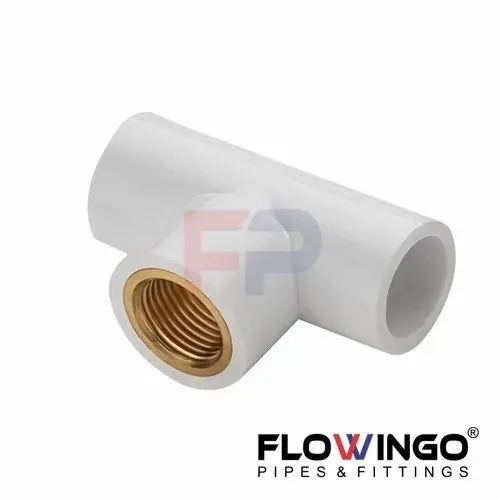 FEMALE THREADED TEE UPVC (1/2)" FLOWINGO