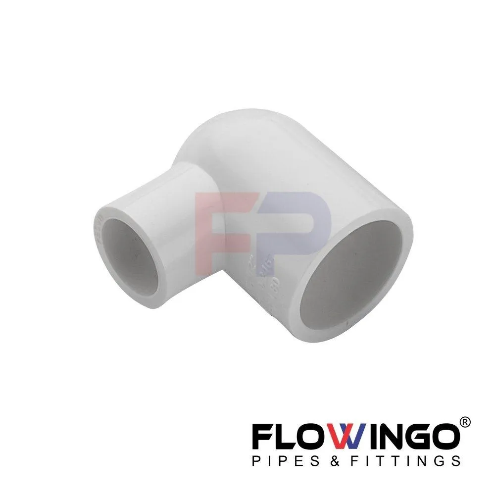 REDUCING ELBOW UPVC 1"*(1/2)" FLOWINGO