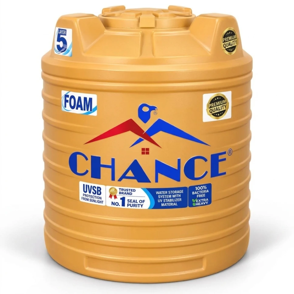 WATER TANK 5L FOAM CHANCE GOLDEN 500LTR