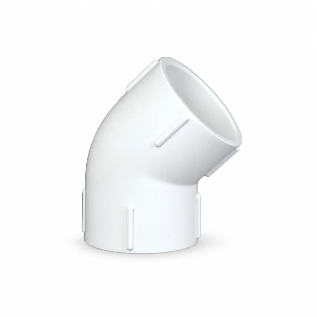 ELBOW UPVC 1"45 DEGREE SUPREME