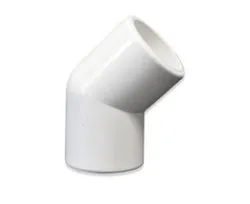 ELBOW UPVC (1/2)" 45 DEGREE RAVINDRA
